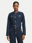 Liu Jo Teksajakk UF6169 D0374 Tumesinine Regular Fit
