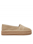 Tommy Hilfiger Espadrillid Denim Platform Espadrille FW0FW08543 Beež 41