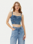 Guess Top W5GH86 D4H7C Sinine Regular Fit