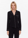Hunkem&ouml;ller Pidžaamas&auml;rk Jacket 201739 Must Regular Fit