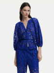 Desigual S&auml;rkpluus 25SWBW24 Sinine Regular Fit