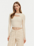 ONLY Kampsun Meddi 15339582 Beež Cropped Fit XL