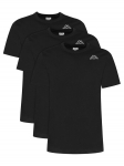 Kappa T-s&auml;rkide komplekt Logo Sylvo 322562W Must Regular Fit