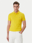 Tommy Hilfiger Polo s&auml;rk 1985 MW0MW17771 Kollane Slim Fit