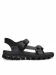 Skechers Sandaalid Glide Step Sandal 233382/BBK Must