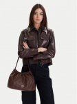 Tommy Hilfiger K&auml;ekott Soft Leather Shoulder Bag AW0AW18307 Bordoopunane