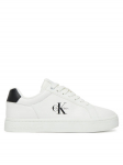 Calvin Klein Jeans Tossud Classic Cupsole Mono Lth Wn YW0YW01902 Valge