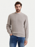 BOSS Kampsun Arakingo 50565119 Beež Relaxed Fit
