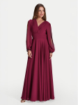 Swing &Otilde;htune kleit 5AI17100 Bordoopunane Regular Fit