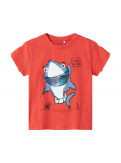 NAME IT T-s&auml;rk Fish 13241295 Punane Regular Fit 80