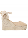 Manebi Espadrillid Soft Suede Wedge Espadrilles M 1.1 WV Beež