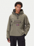 Napapijri Anorak-jope Rainforest Next NP0A4IB9 Khakiv&auml;rviline Regular Fit
