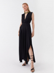 Patrizia Pepe Igap&auml;evane kleit 2A2575/A8I1-K103 Must Regular Fit