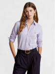 Polo Ralph Lauren S&auml;rk Ls Knt Ox St 211924258001 Lilla Slim Fit