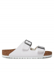 Birkenstock Pl&auml;tud Arizona Birko-Flor 552681 Valge 40