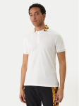 Versace Jeans Couture Polo s&auml;rk 80GAGT12 CJ01T Valge Slim Fit