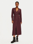 TWINSET Pluusikleit 242TT2320 Bordoopunane Loose Fit