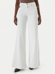 Versace Jeans Couture Teksad 80HAB561 CEWCA Valge Wide Leg