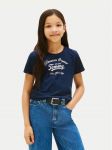 Tommy Hilfiger T-s&auml;rk Script KG0KG08636 Tumesinine Regular Fit