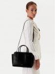 Calvin Klein K&auml;ekott Carryall Mini Leather Tote Bag LV04F3034G Must
