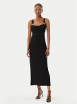 LOLA CASADEMUNT Kokteilikleit MS2616048 Must Slim Fit