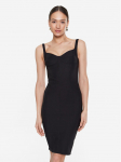 Elisabetta Franchi Kokteilikleit AB-325-31E2-V360 Must Slim Fit