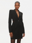 Patrizia Pepe Kokteilikleit 8A1262/A375-K103 Must Regular Fit