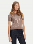 Guess Kampsun W5YR21 Z3E70 Pruun Regular Fit