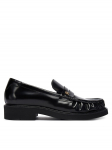 Tommy Hilfiger Mokassiinid Square Toe Abrasivato FW0FW08825 Must