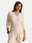 LAUREN RALPH LAUREN Kampsun 200888795011 Kreemjas Relaxed Fit
