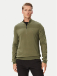 BOSS Kampsun Momentum-X QZ 50547898 Khakiv&auml;rviline Regular Fit