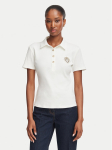 Morgan Polo s&auml;rk 252-DPOLLA Valge Slim Fit