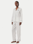 LAUREN RALPH LAUREN Pidžaama ILN92545 Valge Regular Fit