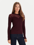 Morgan Kampsun 252-MAMDO Bordoopunane Slim Fit