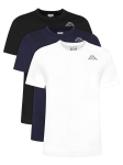 Kappa T-s&auml;rkide komplekt Logo Sylvo 322562W V&auml;rviline Regular Fit