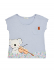 United Colors Of Benetton T-s&auml;rk 3I1XA105X Sinine Boxy Fit 74