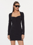 Patrizia Pepe Igap&auml;evane kleit 8A1257/J129-K103 Must Regular Fit