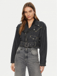 Guess Teksajakk W5RN58 D5LF1 Tumesinine Regular Fit XL