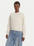 adidas Pluus Essentials Small Logo Feelcozy JI6069 Beež Loose Fit