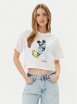 ONLY T-s&auml;rk Mickey Minnie 15348126 Valge Regular Fit