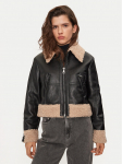 Sisley Tehisnahast jope 2YJVLN04W Must Regular Fit