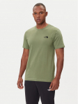 The North Face T-s&auml;rk Half Dome Photo NF0A8EE9 Roheline Regular Fit S