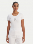 Fracomina T-s&auml;rk FP26ST3001J42701 Valge Slim Fit