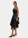 KARL LAGERFELD Kokteilikleit B1W13002 Must Slim Fit