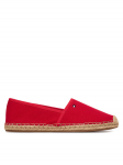 Tommy Hilfiger Espadrillid Flag Canvas Espadrille FW0FW08541 Punane