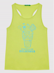 United Colors Of Benetton Top 3096CH00G Kollane Regular Fit