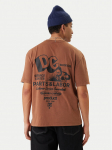 DC Shoes T-s&auml;rk Parts Dep EDYZT04366 Pruun Regular Fit