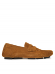 Calvin Klein Mokassiinid Square Driver Suede HW0HW02844 Pruun 41