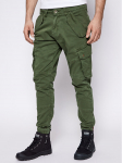 Alpha Industries Riidest p&uuml;ksid Combat 126215 Roheline Slim Fit