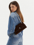 Tory Burch K&auml;ekott Kira Turnlock Suede Shouldr Bag 169176 Pruun